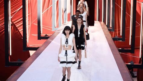 Louis Vuitton concludes triumphant Paris Fashion Week with a bang.